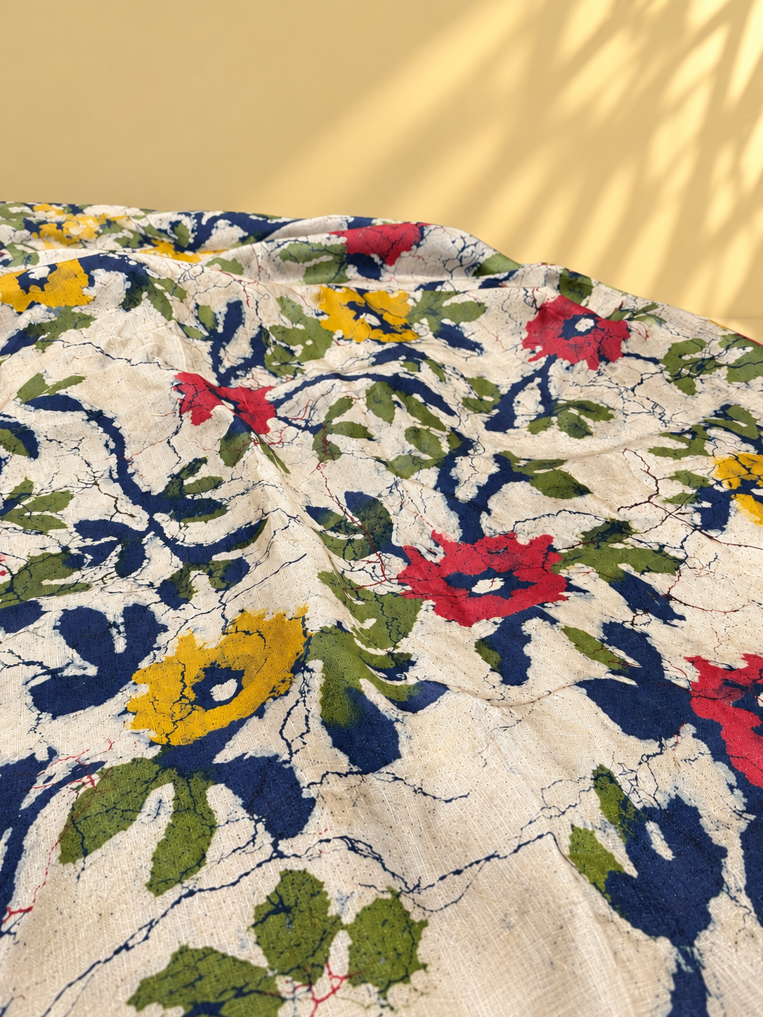 Linen Satin Printed