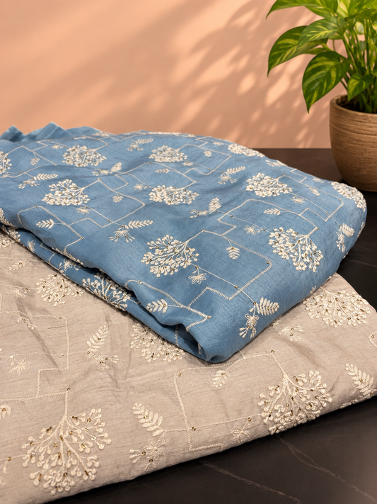 Rap tusser silk