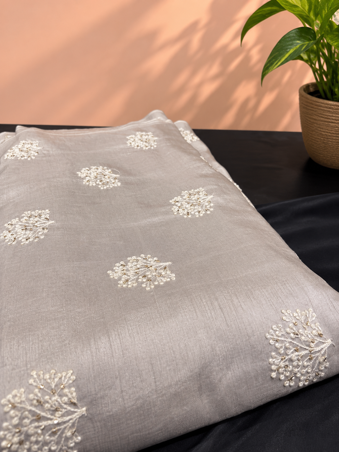 Rap tusser silk
