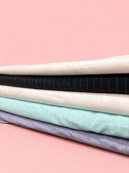 Lucifer Striped Cotton Linen