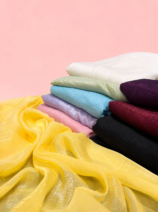 Crunchy Polyester Fabric - 44"